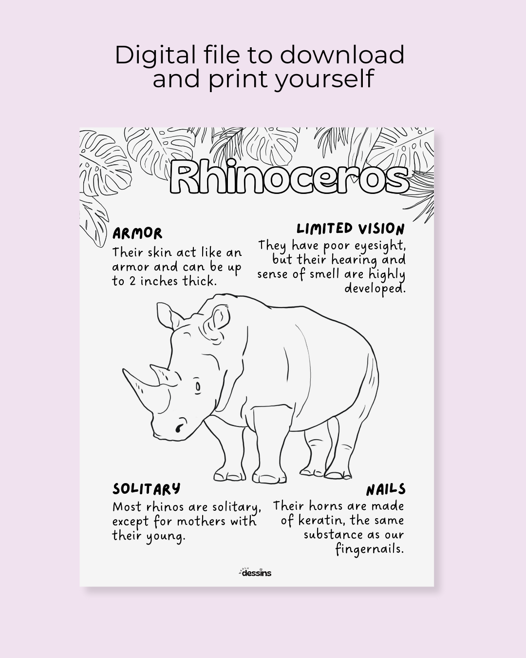 Faits intéressants | Rhinocéros